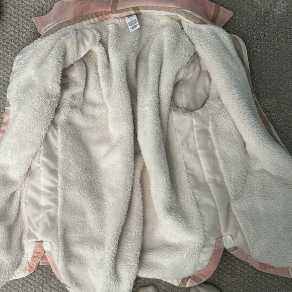 Plaid Button Shirt Jacket Sz M - Picture 5 of 5